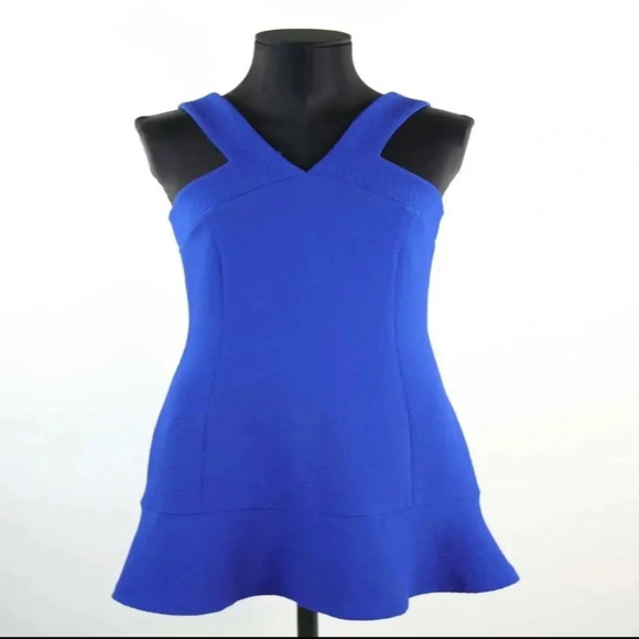 Sandro Paris Mini Blue  Dress Size 1 - Picture 1 of 6